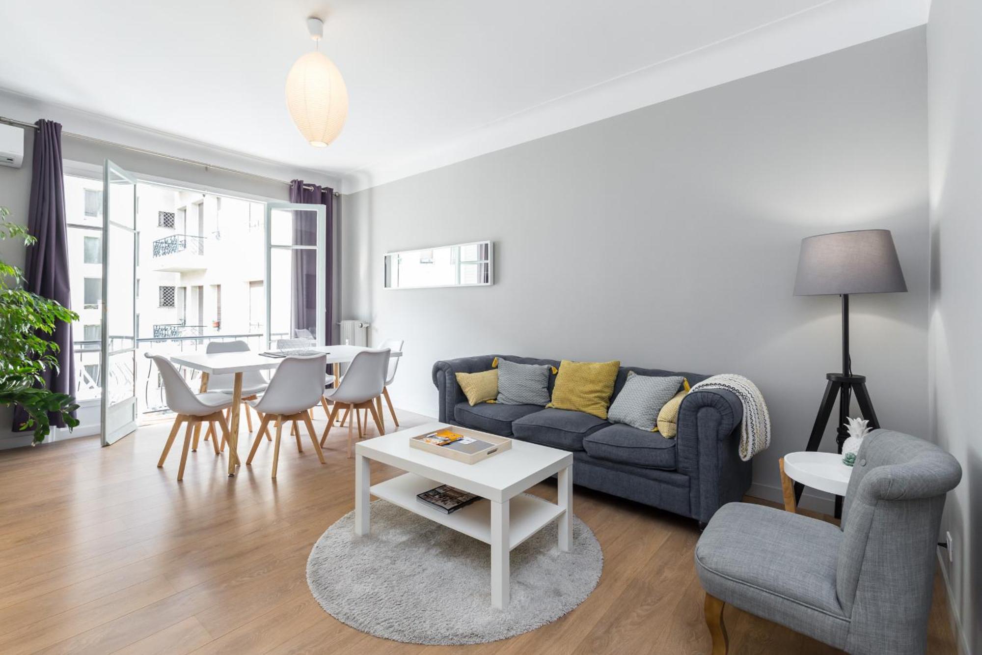 Ultra Central Large 2 Bdr Near Massena Square Nice Exterior photo
