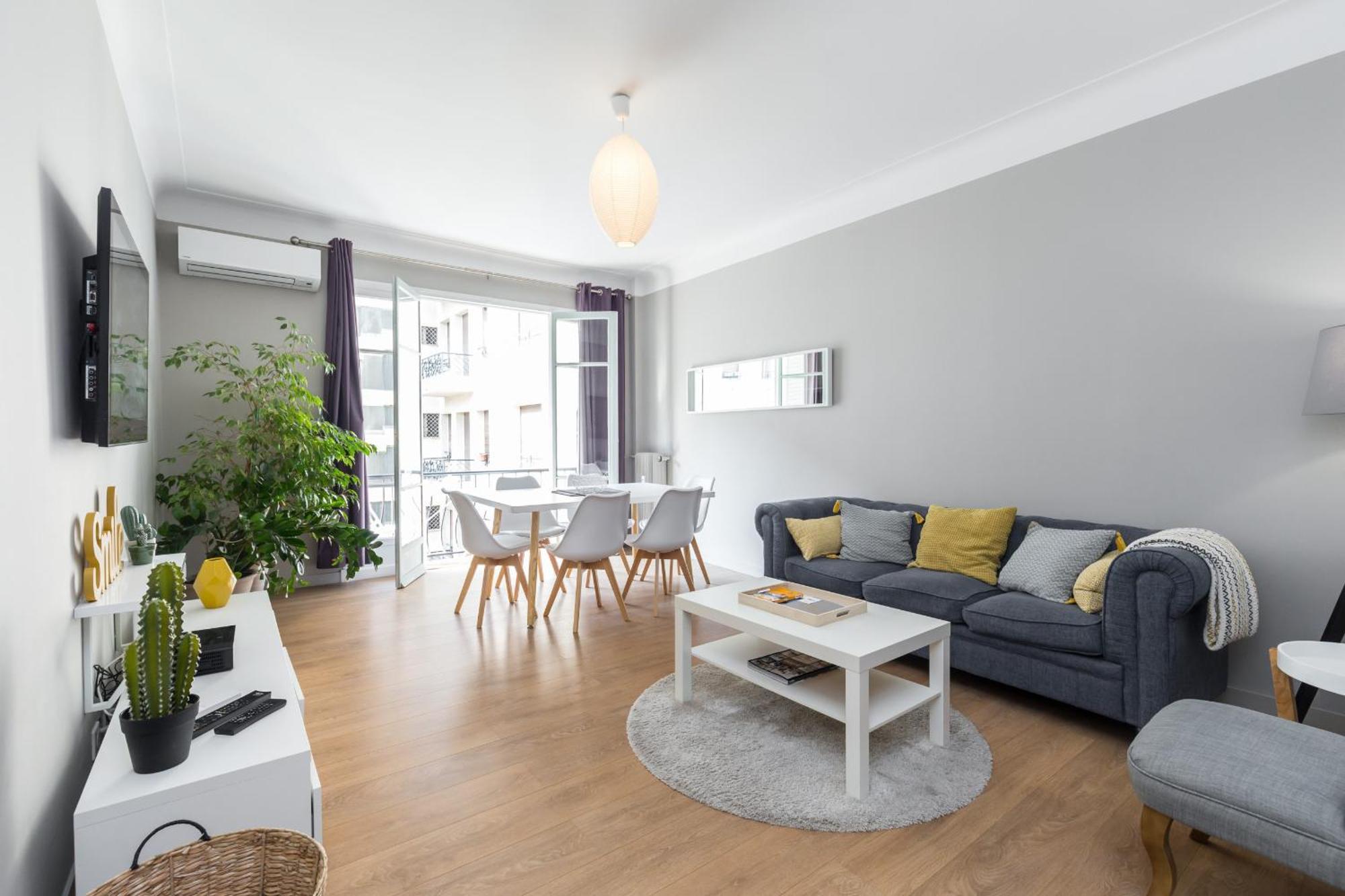 Ultra Central Large 2 Bdr Near Massena Square Nice Exterior photo